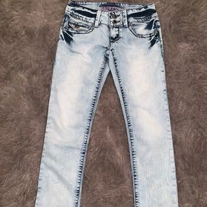 Size 3/4 hydraulic bailey super skinny jeans